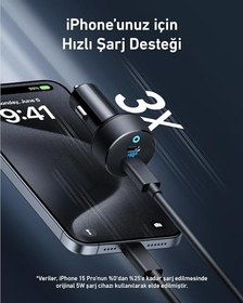 Resim Anker A2724 PowerDrive III Duo Araç Şarj Cihazı 2 X 20W 