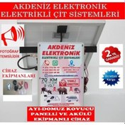 Resim Ayi Domuz Kovucu Sirenli [Kisa Devre Korumali] Elektrikli Çit Sis 