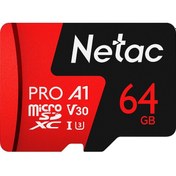 Resim Samdoo Netac 64gb Micro Sd Kart - 98mb/s Okuma Hızı, Su Geçirmez, Yüksek Hızlı Hafıza Kartı 