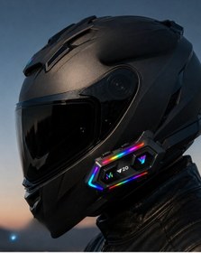 Resim 6. Bluetooth 5.3 Kask İçi Intercom Kulaklık Ipx6 Suya Dayanıklı Tasarım Çok Renkli 