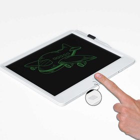 Resim Wiwu LCD Drawing Board Kalemli Pilli Dokunmatik Çizim Tahtası 10 İnç - Beyaz 