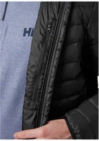 Resim Helly Hansen Verglas Hooded Insulator Erkek Kaz Tüyü Mont Siyah 