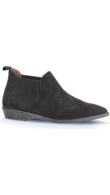 Resim Bueno Shoes Siyah Nubuk Kadın Düz Bot 01WD3604 01WD3604 