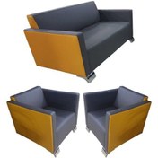 Resim Koltukstilim Barlas Ofis Oturma Grubu Gri 