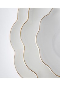 Resim Maxx Doria Livia Gold 12 Kişilik 58 Parça Yemek Takımı Pa2093 Beyaz - Gold 