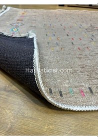 Resim Salerno Çamaşır Makinesinde Yıkanabilir Kilim Halı Hs1027 Çok Renkli 