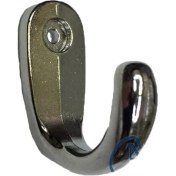 Resim Ronanna Buğz Büyük Tekli Fincan Askı, Dekor Askısı - Nikel, 12X23X30 mm 