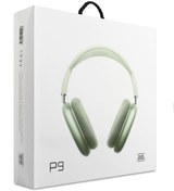 Resim Subzero Kablosuz Kulaklık P9 Promax yeşil + Kılıf Hediyeli 