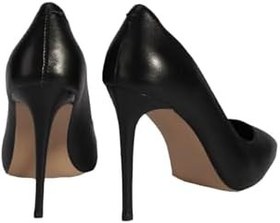 Resim Desa Kadın Siyah Deri Stiletto 40062, 40 