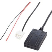 Resim Motosiklet 3-pin Aux In Bluetooth Müzik + Mıc + Honda Goldwing Gl1800 İçin Şarkı Değiştir 