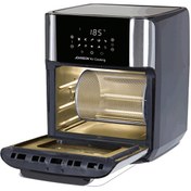 Resim Johnson Aircooking 10 Ön Ayarlı Dijital Zamanlayıcılı 12 L 1800 W Sıcak Hava Fritözü 