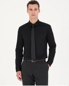 Resim Pierre Cardin Erkek Siyah Basic Gömlek 50277147-vr046 Siyah 
