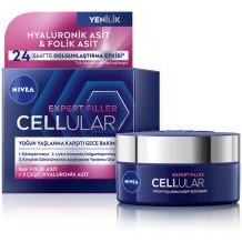Resim Nivea Expert Filler Cellular Yoğun Yaşlanma Karşıtı Gece Bakımı 50 ml 