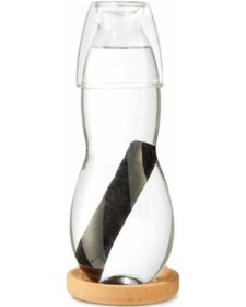 Resim Black Blum 800 Ml Cam Karaf, Kömür Filtreli, Doğal Mantar Altlıklı Sürahiler 