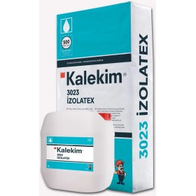 Resim Kalekim 3023 İzolatex 25 kg Su Yalıtım Harcı Yüksek Tutunma Gücü ile İç ve Dış Mekan Uyumlu 