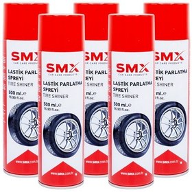 Resim Lastik Parlatma Spreyi 500 Ml 5adet 