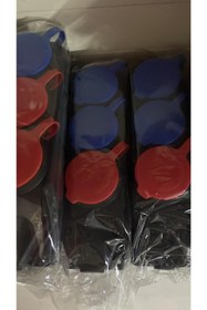 Resim Mutlusan 1 Trifaze 2 Monofaze Kauçuk 3\'lü Topraklı Kablosuz Grup Priz 