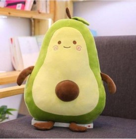 Resim Peluş Avokado Yastık 