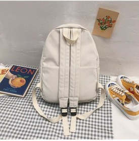 Resim Mufunye Siyah, Çoklu Kullanimlı, Geniş Hacimli, Yumuşak Kumaşlı, Dayanıklı Üniversite/lise/ortaokul Öğrenci Sırt Çantası - Trendy Tasarım Çok Renkli 