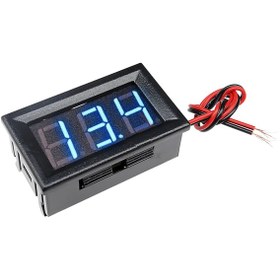 Resim Dijital Voltmetre 0.56' 0-30V Mavi Voltmetre 
