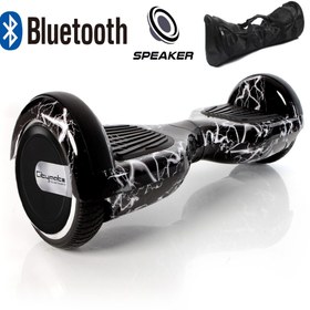 Resim CityMate Smart Balance Elektrikli Kaykay Hoverboard Çanta Hediyeli Bluetooth Hoparlörlü Desenli 