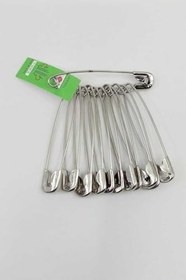 Resim Sermet Süs dünyası Lüx Metal L Kaliteli Çengelli Iğne 12'Li Orta Boy No:4 