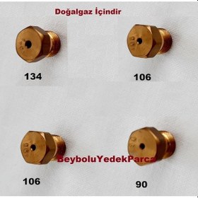 Resim SEG Uyumlu Doğalgaz Ocak Doğalgaz Dönüşüm Enjektör Memeleri Takım 7 Mm - 447344736 