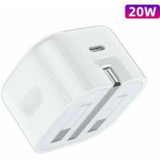 Resim Pd 20w Typec İngiltere Usbc Şarj Cihazı 3pin Ana Hızlı Şarj Telefon 11 12 13 Pro Max Taşınabilir Cep Telefonu Duvar Şarj Cihazı Seyahat İngiltere Tak 