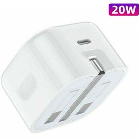 Resim Pd 20w Typec İngiltere Usbc Şarj Cihazı 3pin Ana Hızlı Şarj Telefon 11 12 13 Pro Max Taşınabilir Cep Telefonu Duvar Şarj Cihazı Seyahat İngiltere Tak 