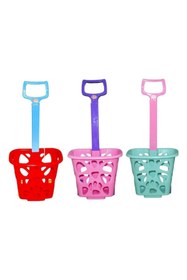 Resim Zuzu Toys Çek Çek Renkli Market Arabası (4044) 