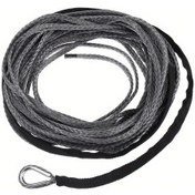 Resim Tongdashop 6mm X 590.55inch 7700lbs Sentetik Çekme Halatı Winç Kayışı Atv Utv Off-road 