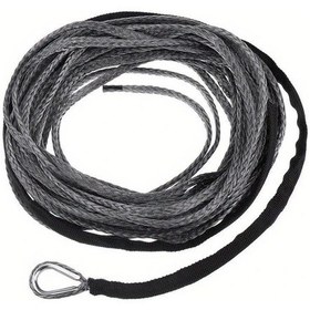 Resim Tongdashop 6mm X 590.55inch 7700lbs Sentetik Çekme Halatı Winç Kayışı Atv Utv Off-road 