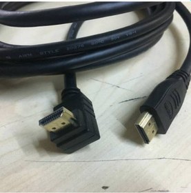 Resim 3 Metre Hdmi L Kablo 90 Derece Hdmi Dirsek Hdmi Kaliteli 