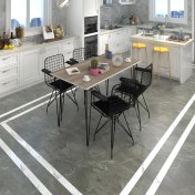 Resim Kenz Life Knsz Masa Sandalye Takımı HEM75MAZLUM Crdsyh 100*070 Klç 4 Sandalye Syhsyh Kolçaklı 