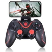 Resim X3 Wireless Kablosuz Oyun Kolu Bluetooth Joystick Gamepad Android Tv Boc 