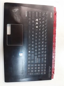 Resim MSI Uyumlu Ge72 Üst Kasa Klavye Palmrest Topcase 