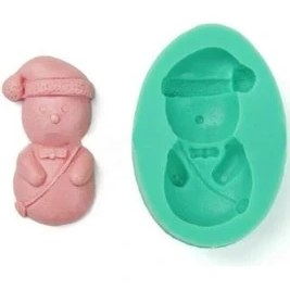 Resim Coşan Pastacılık Silikon Kalıp Kardan Adam 