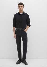 Resim Mavi - Siyah Gömlek 0210294-900 Siyah 
