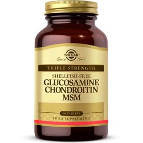 Resim SOLGAR Glucosamine Chondroitin MSM 60 Tablet 