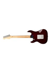 Resim Guson Superstrat Hss Elektro Gitar Quilted Kırmızı 