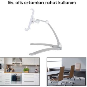 Resim MobaxAksesuar Tablet Telefon Tutucu Standı Teleskopik Duvar / Masa PB-41E 