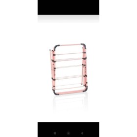 Resim Casılda Çamaşır Kurutmalık Askısı Pratik Katlanır 3katlı Dar Balkon Bebek Otel Antrasit Gri 