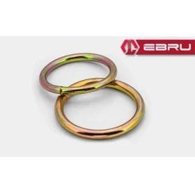 Resim Ebru Yuvarlak Çelik Halka 20 - 10 Adet 