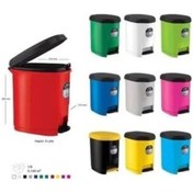 Resim Ark 1380 Pedallı Çöp Kovası 9lt Beyaz 