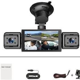 Resim Motion003 360 Araç Kamerası 1080p Ön 480p Yan Görüş Gece Görüş Lcd Ekran Hafıza Kartı Yok 