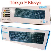 Resim Concord C-72 Kablolu Klavye F Türkçe Standart Concord C-72 Kablolu Klavye F Türkçe Standart