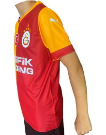 Resim Galatasaray Lisanslı 2025/2026 Çocuk Parçalı İç Saha Taraftar Forması - 11-12 Yaş 