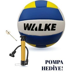 Resim Walke Premium Dikişli Voleybol Topu - Pompa 