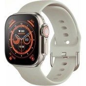 Resim Technodia Z59 Ultra Watch 8 Akıllı Saat Yedek Kordon Hediyeli Nfc Sağlık Konuşma Bildirim Okuma Hd Tam Ekran 