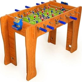 Resim Ahşap Langırt Masa Maçı 